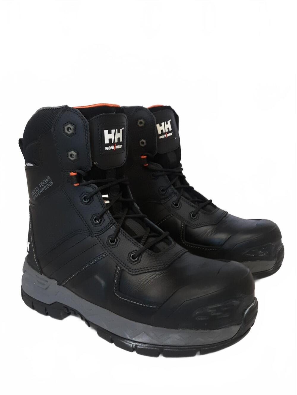 Helly Hansen HHS242004 Men's 8" Waterproof CTCP Work Boots Size 9.5 M